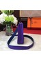 Hermes Evelyne mini 17cm Messenger Bag Original Calf Leather H1187 purple  Replica