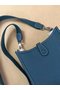 Hermes Evelyne original togo leather mini Shoulder Bag H15698 blue  Replica