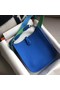 Hermes Evelyne original togo leather mini Shoulder Bag H15698 blue  Replica