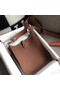 Hermes Evelyne original togo leather mini Shoulder Bag H15698 Camel  Replica