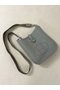 Hermes Evelyne original togo leather mini Shoulder Bag H15698 dark grey  Replica