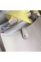 Hermes Evelyne original togo leather mini Shoulder Bag H15698 light gray  Replica