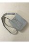 Hermes Evelyne original togo leather mini Shoulder Bag H15698 light grey  Replica