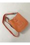 Hermes Evelyne original togo leather mini Shoulder Bag H15698 orange  Replica