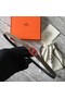 Hermes Focus belt buckle & Reversible leather strap 13 mm H20813 grey  Replica