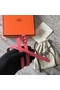Hermes Focus belt buckle & Reversible leather strap 13 mm H20813 rose  Replica