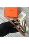Hermes Focus belt buckle & Reversible leather strap 13 mm H20815 brown  Replica
