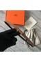 Hermes Focus belt buckle & Reversible leather strap 13 mm H20815 brown  Replica