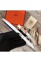 Hermes Focus belt buckle & Reversible leather strap 13 mm H20815 white  Replica