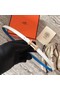 Hermes Focus belt buckle & Reversible leather strap 13 mm H20815 white  Replica