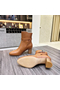Hermes Frenchie 50mm Ankle Boots In Brown Calfskin  Replica