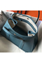 Hermes Garden Party 30 Bag In Blue Jean Taurillon Leather  Replica