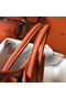 Hermes Garden Party 30 Bag In Orange Taurillon Leather  Replica