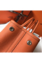 Hermes Garden Party 30 Bag In Orange Taurillon Leather  Replica