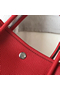 Hermes Garden Party 30 Bag In Red Taurillon Leather  Replica