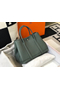 Hermes Garden Party 30 Bag In Vert Amande Taurillon Leather  Replica