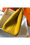 Hermes Garden Party 30 Bag In Yellow Taurillon Leather  Replica