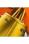 Hermes Garden Party 30 Bag In Yellow Taurillon Leather  Replica