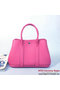 Hermes Garden Party 30CM Bag Calf Leather A1288 Rose  Replica