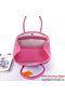 Hermes Garden Party 30CM Bag Calf Leather A1288 Rose  Replica