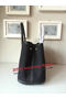 Hermes Garden Party 30CM Bag Canvas Leather H11S Black  Replica