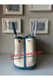 Hermes Garden Party 30CM Bag Canvas Leather H11S Blue  Replica