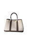 Hermes Garden Party 30CM Bag Canvas Leather H11S Grey  Replica