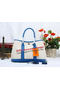 Hermes Garden Party 30cm Tote Bag Canvas Blue  Replica