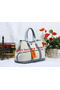 Hermes Garden Party 30cm Tote Bag Canvas SkyBlue  Replica