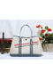 Hermes Garden Party 30cm Tote Bag Canvas SkyBlue  Replica