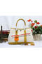 Hermes Garden Party 30cm Tote Bag Canvas Yellow  Replica