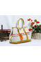 Hermes Garden Party 30cm Tote Bag Canvas Yellow  Replica