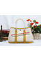 Hermes Garden Party 30cm Tote Bag Canvas Yellow  Replica