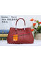 Hermes Garden Party 30cm Tote Bags Grainy Leather Burgundy  Replica