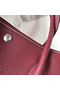 Hermes Garden Party 36 Bag In Bordeaux Clemence Leather  Replica