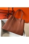 Hermes Garden Party 36 Bag In Gold Clemence Leather  Replica