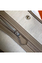 Hermes Garden Party 36 Bag In Grey Clemence Leather  Replica