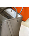 Hermes Garden Party 36 Bag In Grey Clemence Leather  Replica