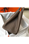 Hermes Garden Party 36 Bag In Taupe Clemence Leather  Replica