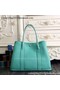 Hermes Garden Party 36cm 30cm Tote Bag Original Leather Light Green  Replica