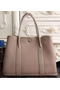 Hermes Garden Party 36cm 30cm Tote Bag Original Leather Light Grey  Replica