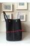 Hermes Garden Party 36CM Bag Canvas Leather H11M Black  Replica