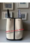 Hermes Garden Party 36CM Bag Canvas Leather H11M Black&White  Replica