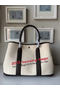 Hermes Garden Party 36CM Bag Canvas Leather H11M Brown  Replica