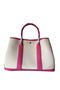 Hermes Garden Party 36CM Bag Canvas Leather H11M Rosy  Replica