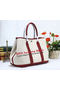 Hermes Garden Party 36cm Tote Bag Canvas Burgundy  Replica