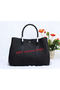 Hermes Garden Party 36cm Tote Bag Grainy Leather Black  Replica