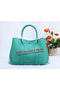 Hermes Garden Party 36cm Tote Bag Grainy Leather Light Blue  Replica