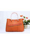 Hermes Garden Party 36cm Tote Bag Grainy Leather Orange  Replica