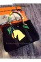 Hermes Garden Party 36cm Tote Bags Canvas HGP1927 Black  Replica